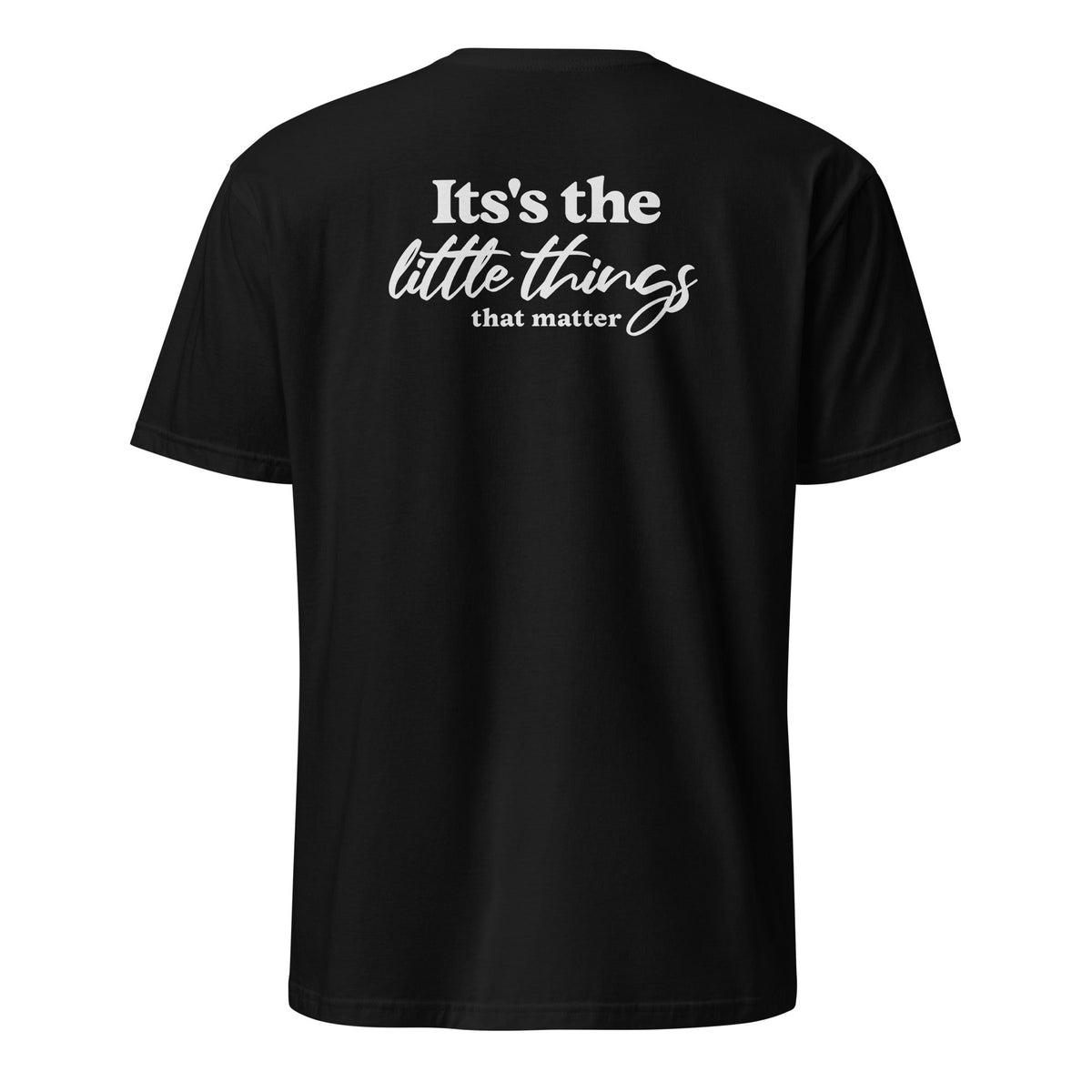 The Little Things Tee - Black back