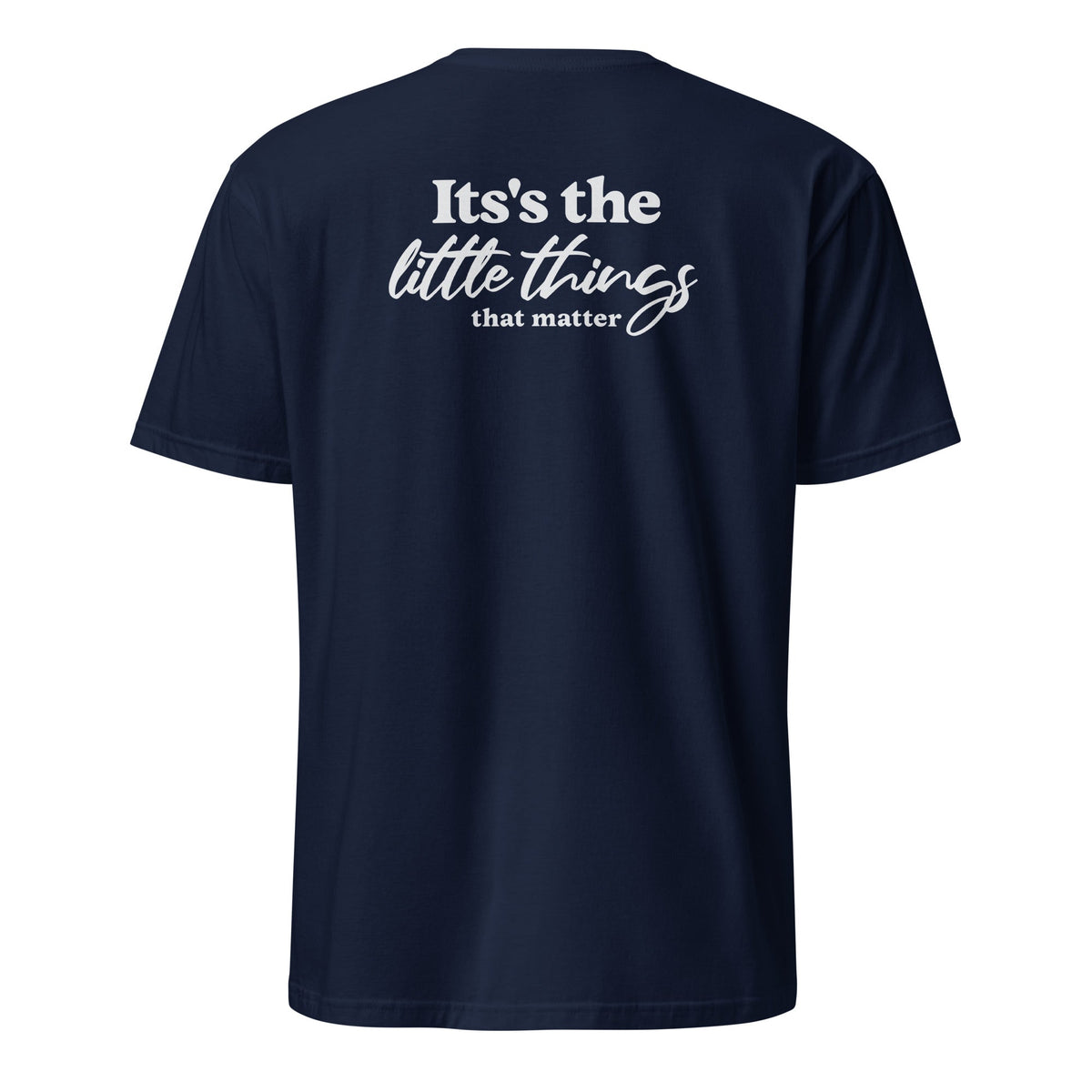 The Little Things Tee - Navy back