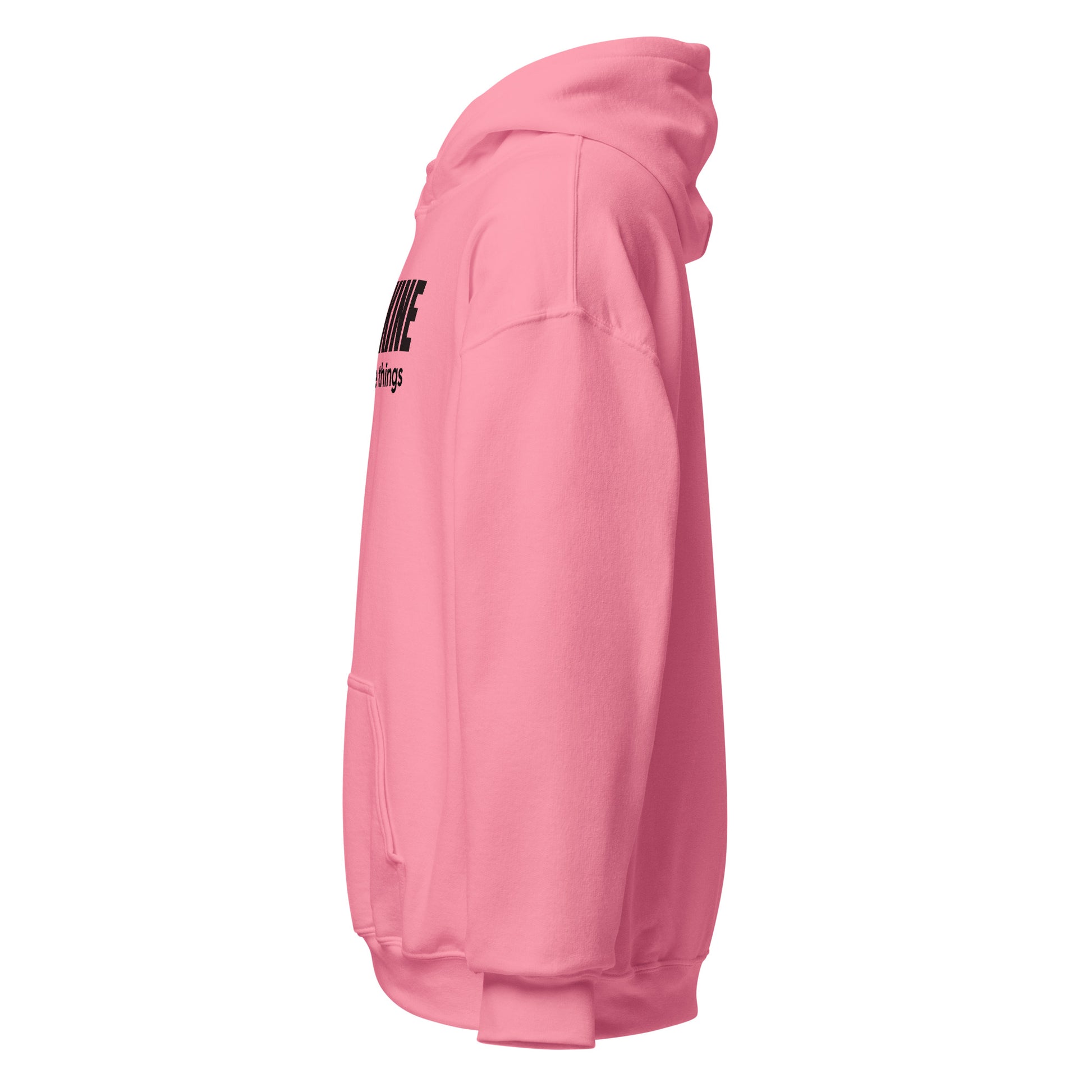 SMoLKINE Classic Little Things Hoodie in Azalea, left view