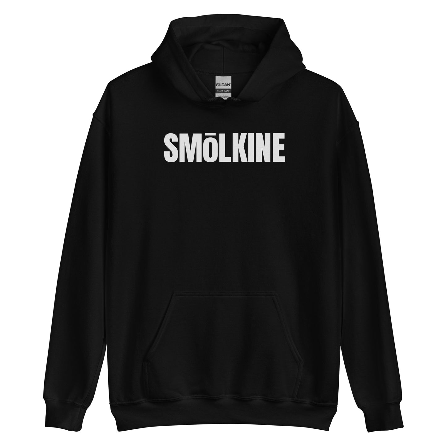 SMoLKINE The Little Things Hoodie in Black, front view