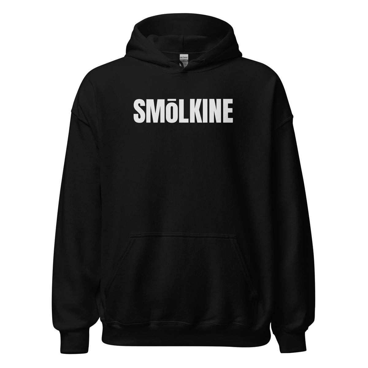 SMoLKINE The Little Things Hoodie in Black, front view