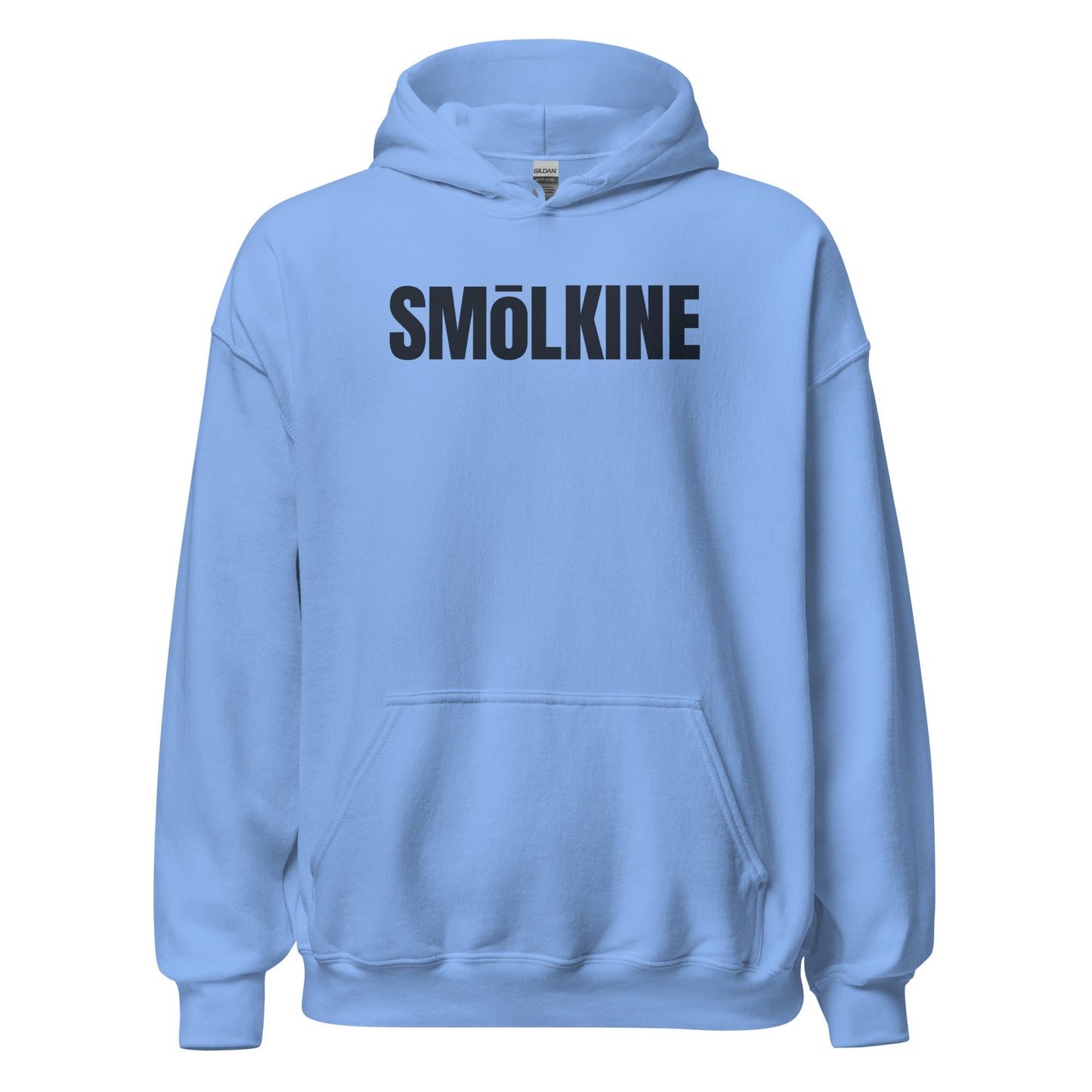 SMoLKINE The Little Things Hoodie in Carolina Blue, front view