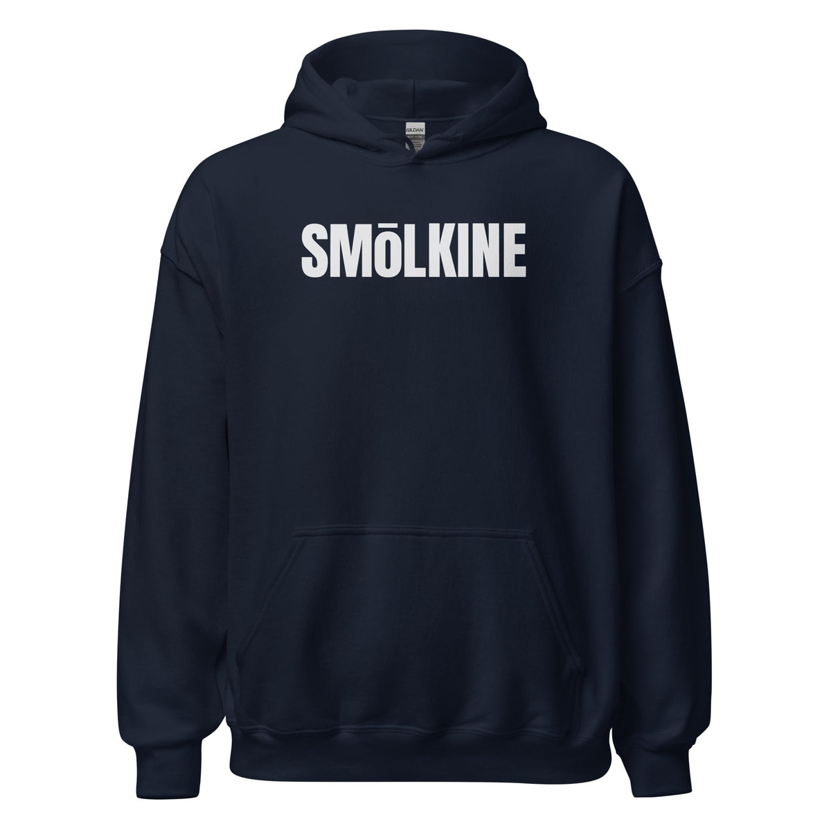SMoLKINE The Little Things Hoodie in Navy, front view
