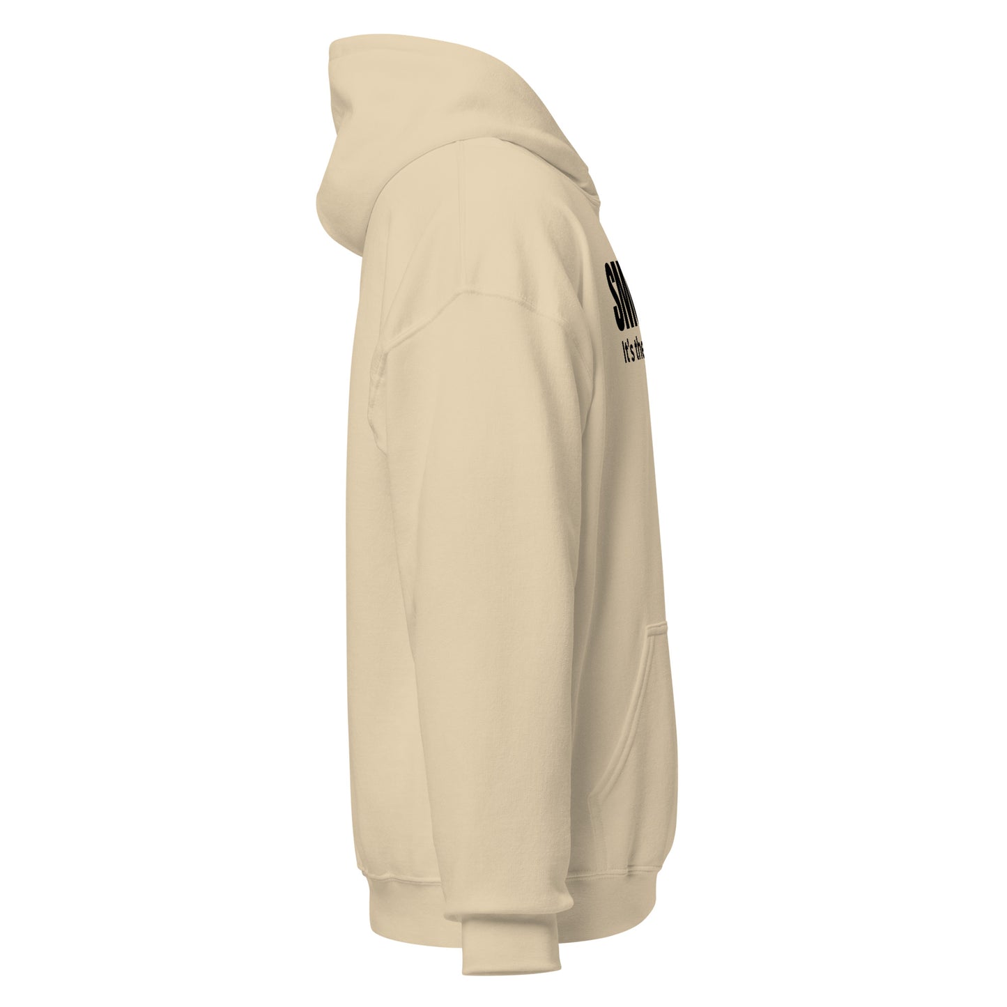 SMoLKINE Classic Little Things Hoodie in Sand, right view